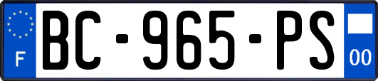 BC-965-PS