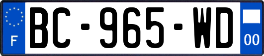 BC-965-WD