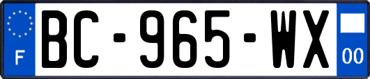 BC-965-WX