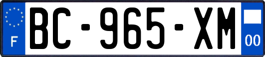 BC-965-XM