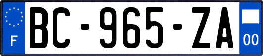 BC-965-ZA