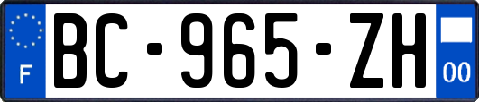 BC-965-ZH