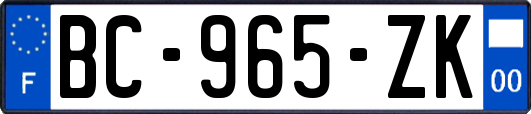 BC-965-ZK