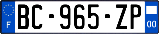 BC-965-ZP