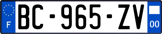 BC-965-ZV