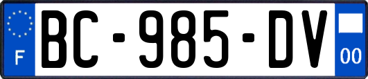 BC-985-DV