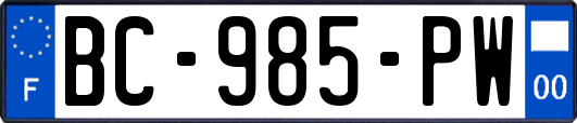 BC-985-PW