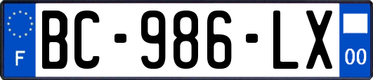 BC-986-LX