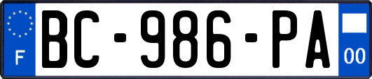 BC-986-PA