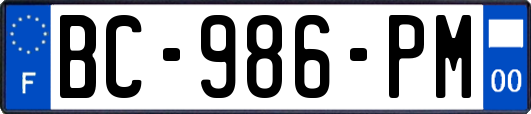 BC-986-PM