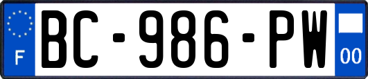 BC-986-PW