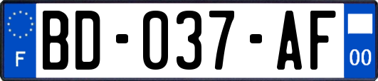 BD-037-AF