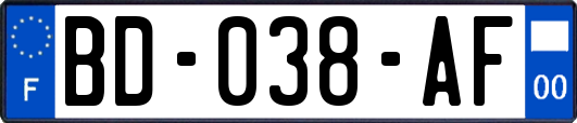 BD-038-AF