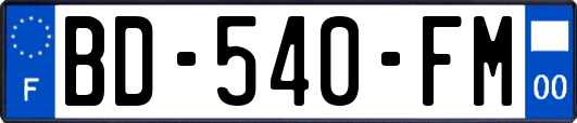 BD-540-FM