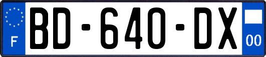 BD-640-DX
