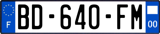 BD-640-FM