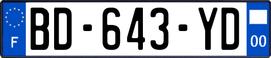 BD-643-YD