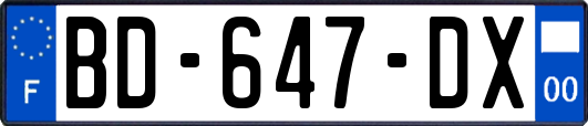 BD-647-DX
