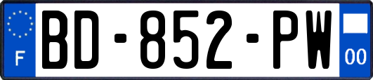 BD-852-PW