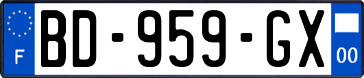 BD-959-GX