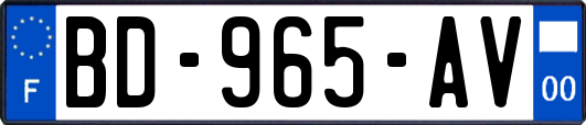 BD-965-AV