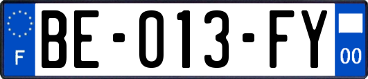 BE-013-FY
