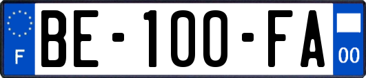 BE-100-FA