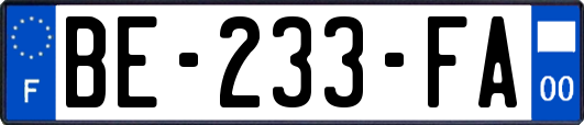BE-233-FA