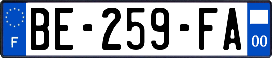 BE-259-FA