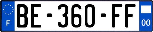 BE-360-FF