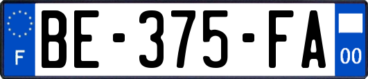 BE-375-FA