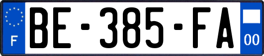 BE-385-FA