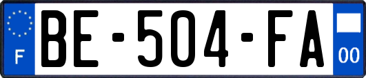 BE-504-FA