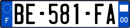 BE-581-FA