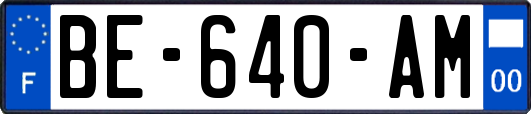 BE-640-AM