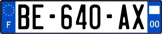BE-640-AX