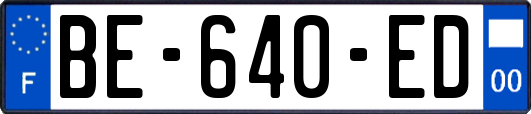 BE-640-ED