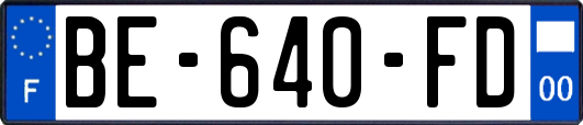 BE-640-FD