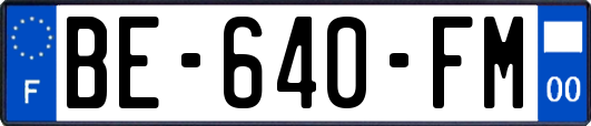 BE-640-FM