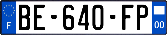 BE-640-FP