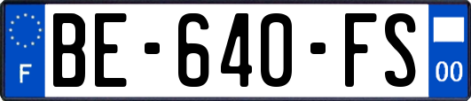 BE-640-FS