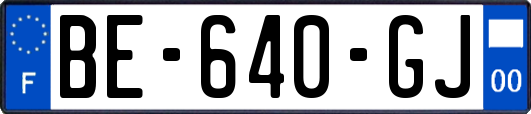 BE-640-GJ