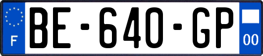 BE-640-GP