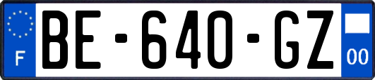 BE-640-GZ