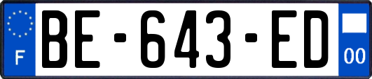 BE-643-ED