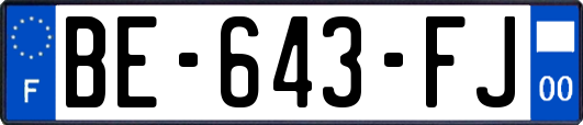 BE-643-FJ