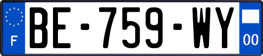 BE-759-WY