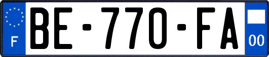 BE-770-FA