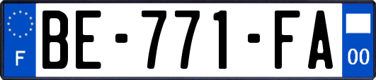BE-771-FA