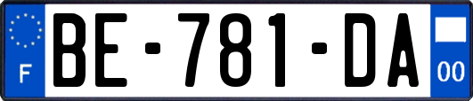 BE-781-DA